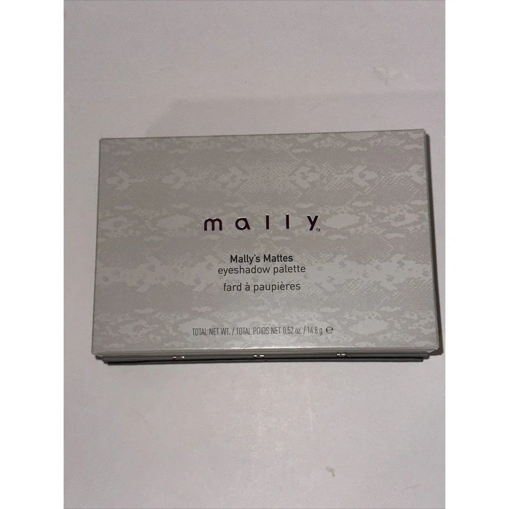 Mally Beauty Mally's Mattes Eyeshadow Palette 8 Shades Neutral Matte‎ Mirror New
